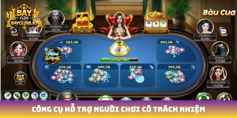 Công cụ hỗ trợ người chơi có trách nhiệm