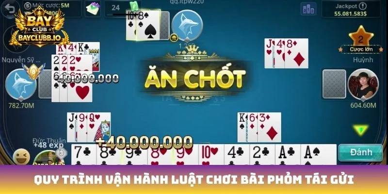 Quy trình vận hành luật chơi bài phỏm tái gửi