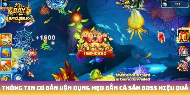 Thông tin cơ bản vận dụng mẹo bắn cá săn boss hiệu quả