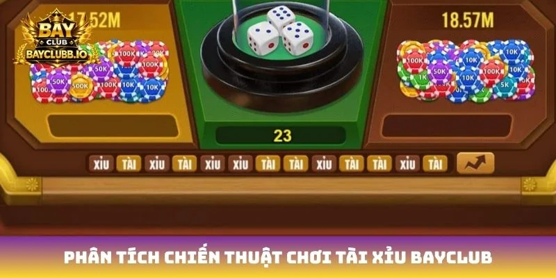 Phân tích chiến thuật chơi Tài xỉu Bayclub